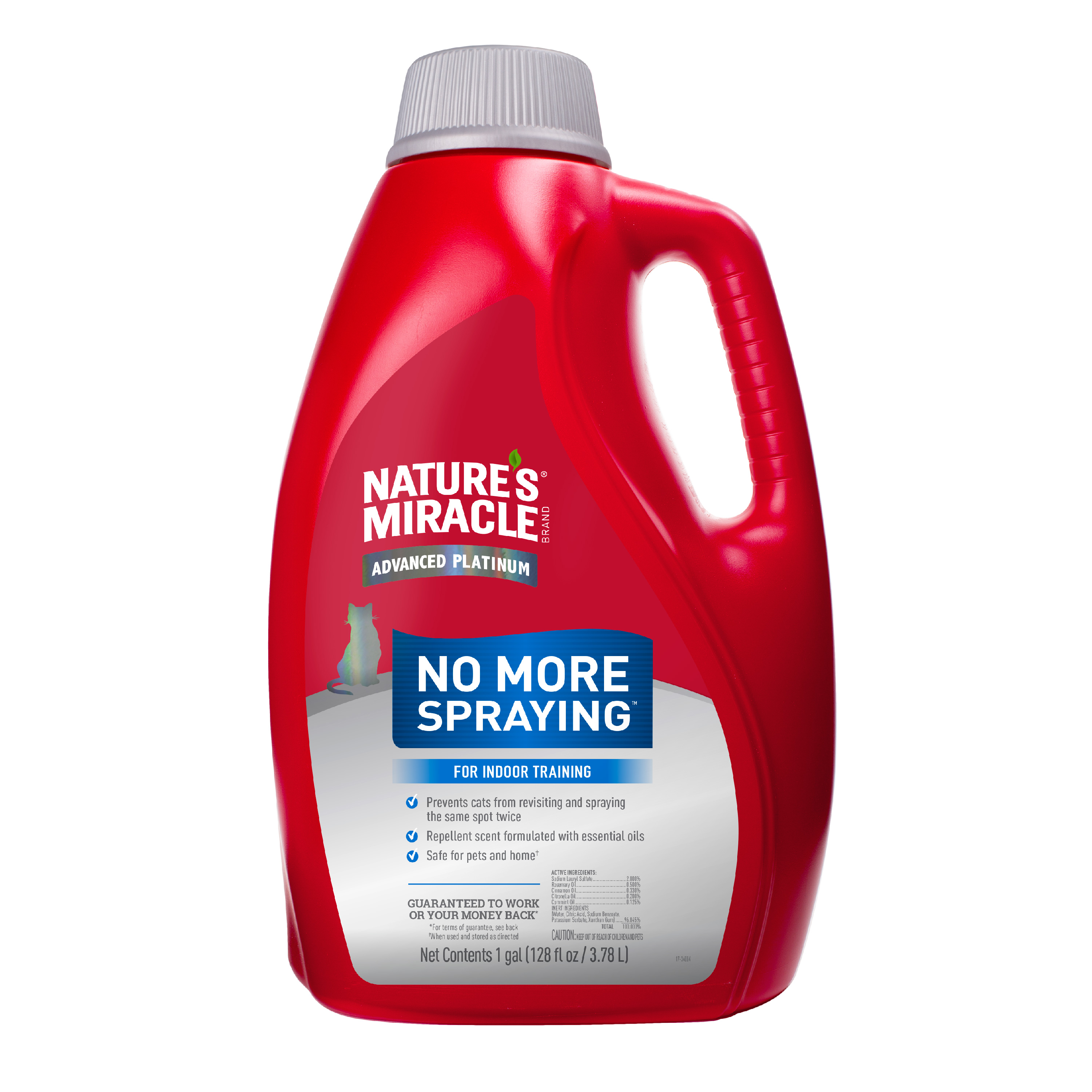 No more top spraying nature's miracle